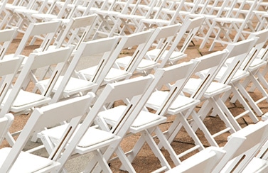 Scottsdale wedding table chair rental catering service