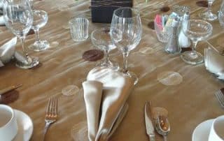 Party Table Set in Wedding