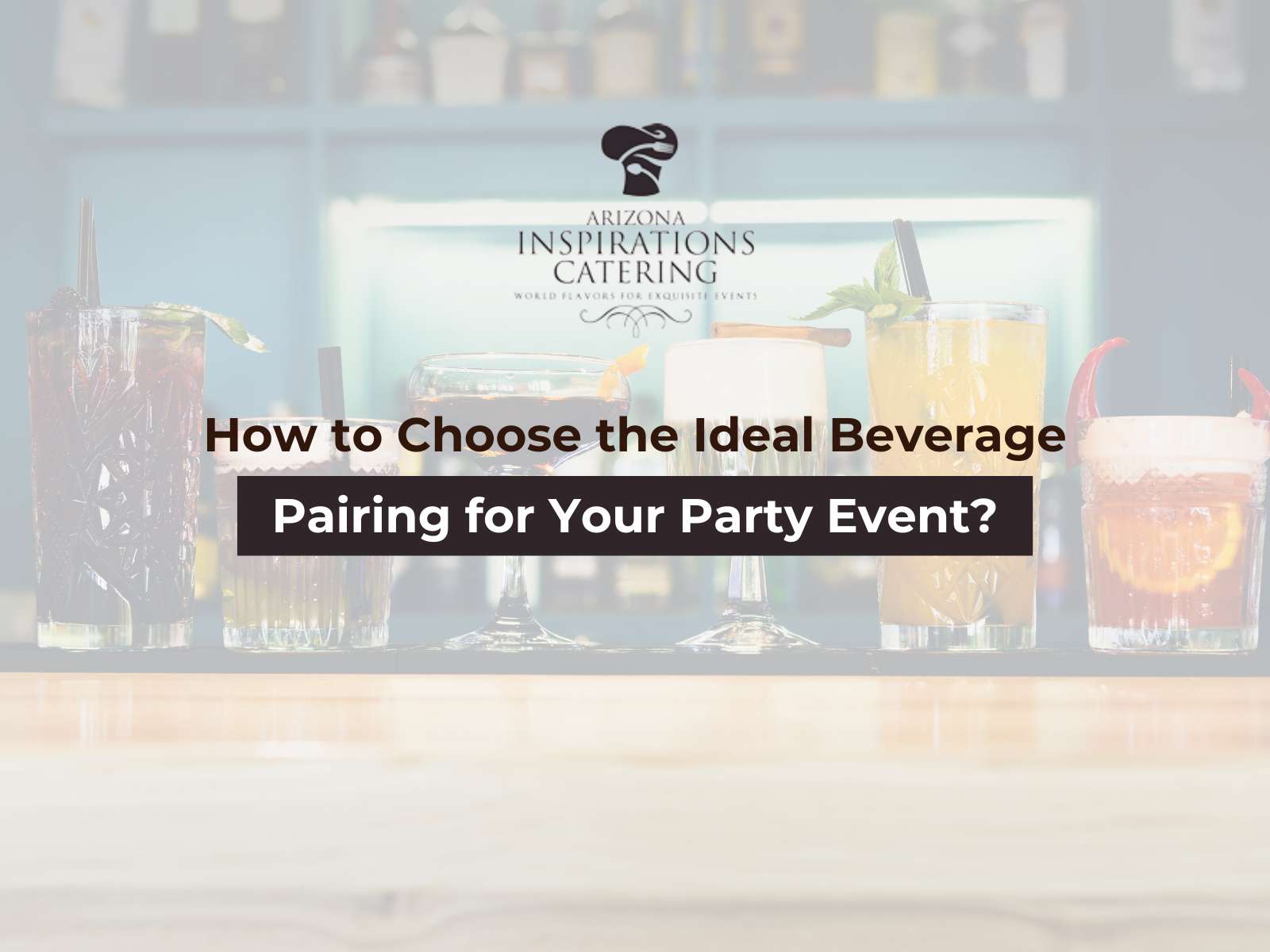 How to Choose the Ideal Beverage Pairing for Your Party Event?
